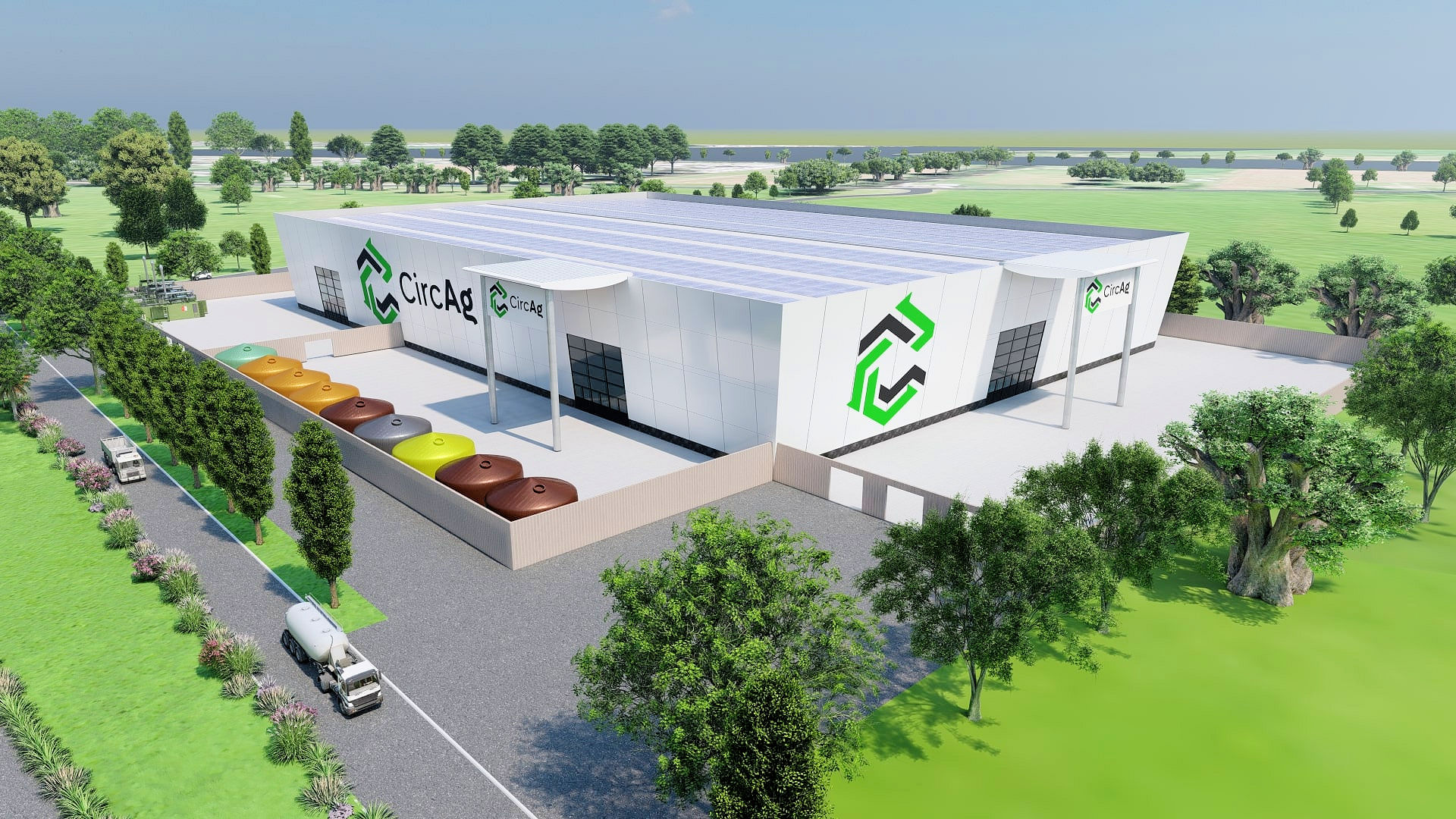CircAg waste-to-value processing plant
